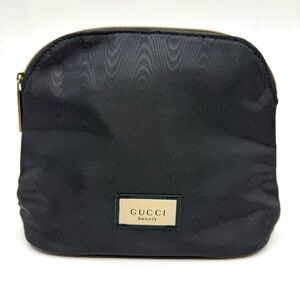 Gucci Bloom Perfume GWP Makeup Bag Pouch Black